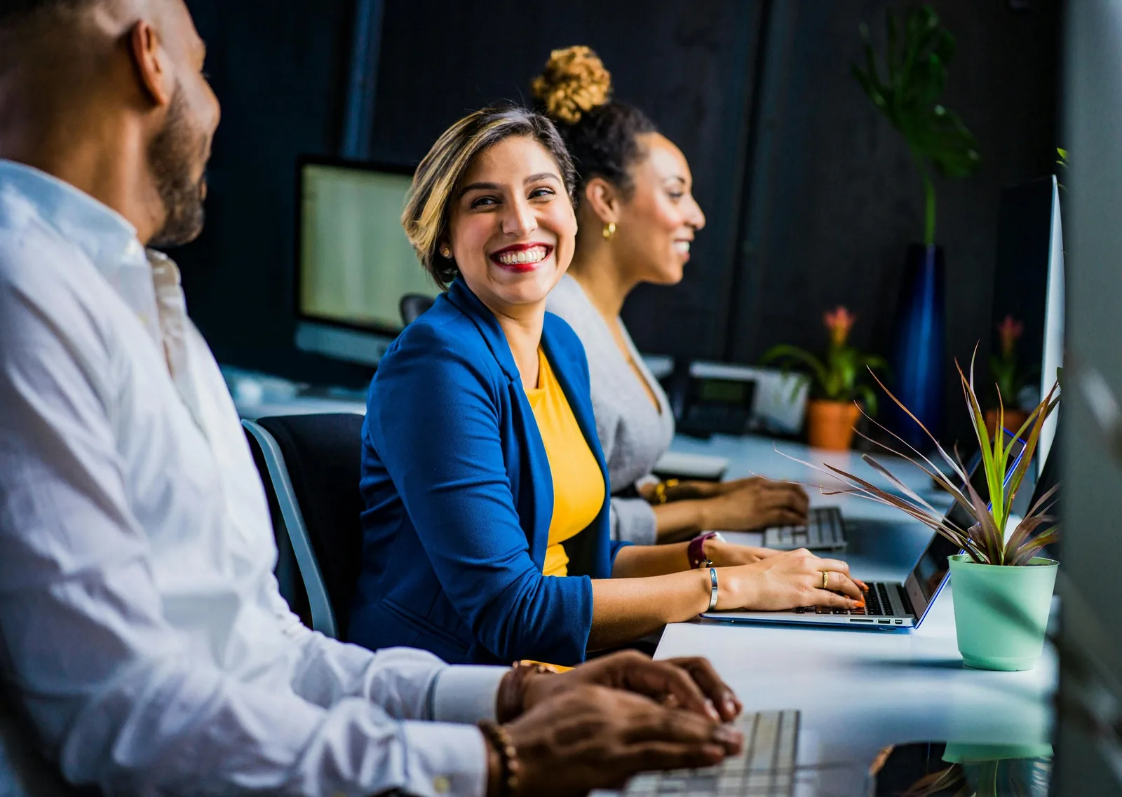 People sitting together at a meeting table
