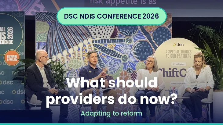Historical conference graphic: What should providers do now, adapting to reform